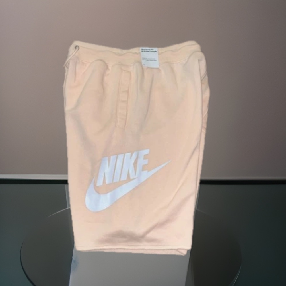 Nike Club Alumni Ft Shorts Knee Length Side Pockets Elastic Waist Nike Logo